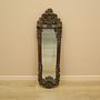 Mirror in Brown Wooden Frame 1960s 2