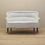 2-seater sofa, blended fabric, white, 1960s 2