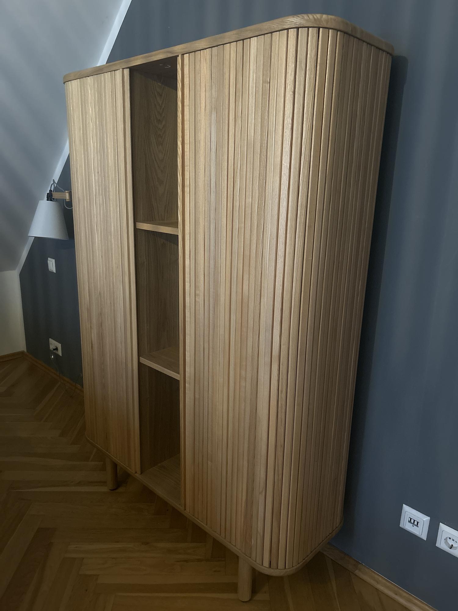 Mailen Highboard Holz Hellbraun 2