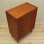 Chest of drawers Teak wood 1970s 5