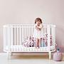 Baby-Bettchen Holz Weiß 2