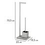 WC-Garntiur Granit Edelstahl 3