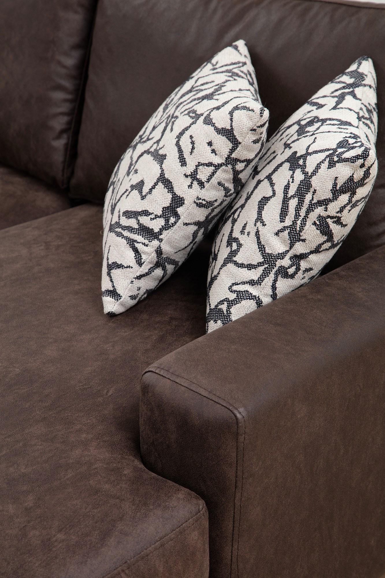 Porto Ecksofa Braun 2