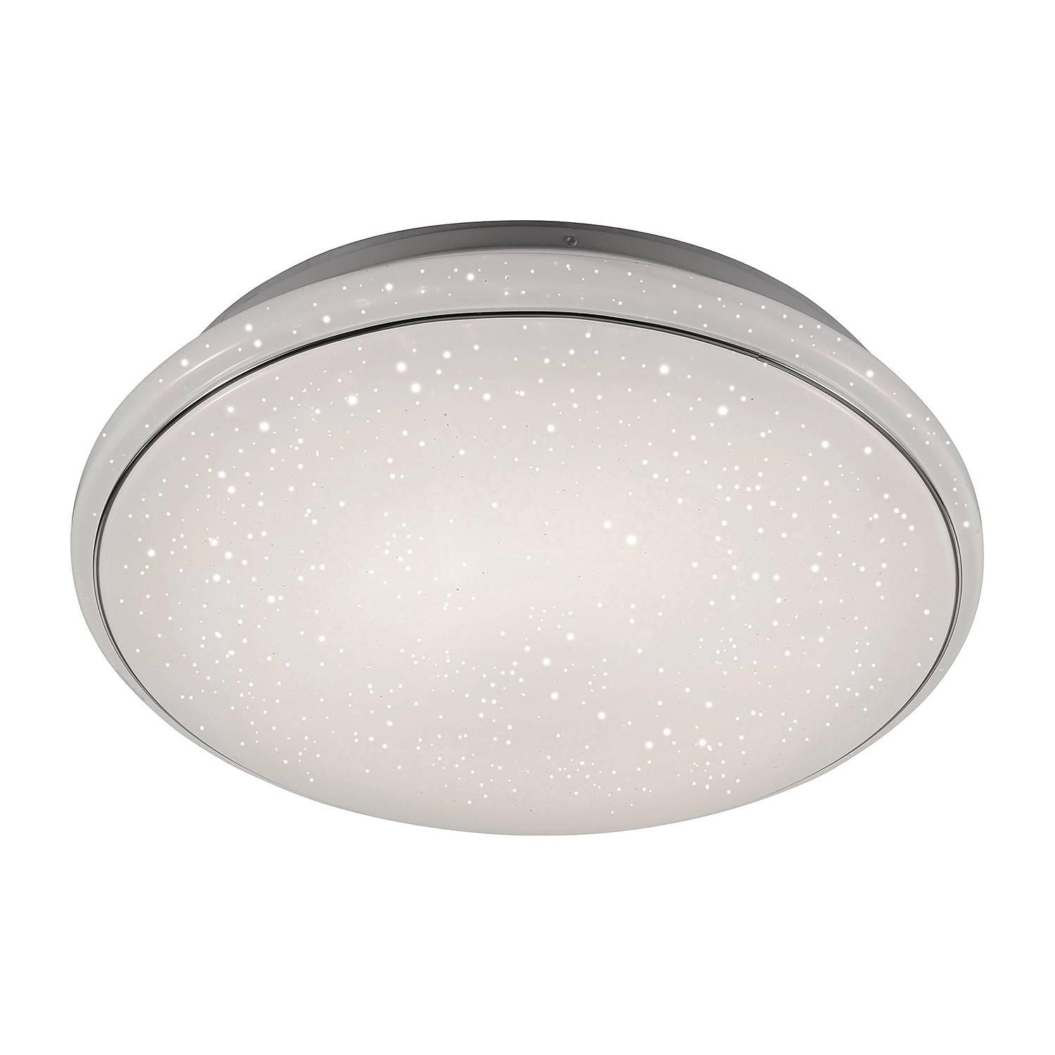 LED Ceiling Light Jupiter Plastic / Steel 1-light 1