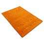 Wollteppich Gabbeh Uni Wolle Orange 120 x 170 cm 2