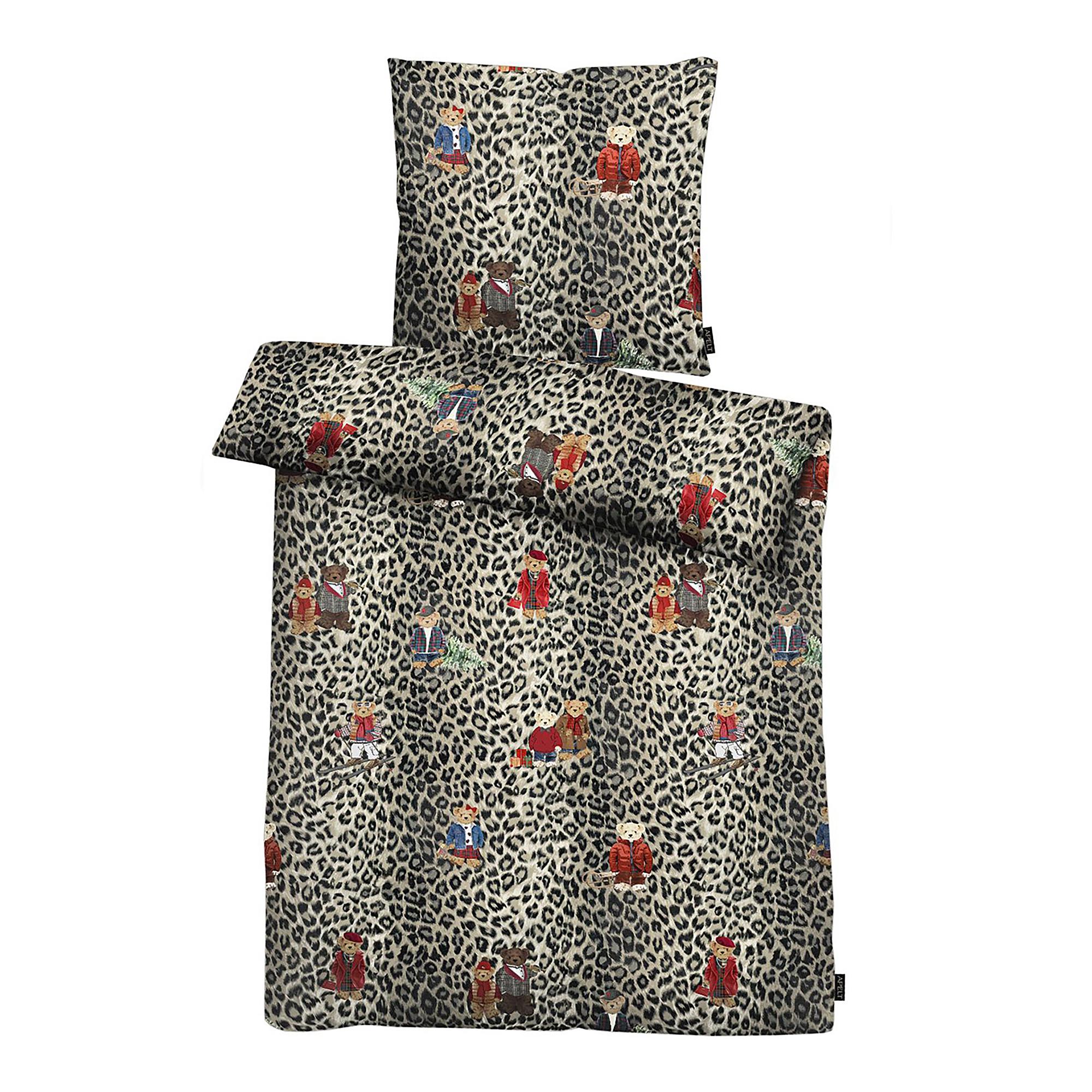 Henry Flanell-Bettwäsche Baumwolle Braun 0