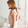 Mouse Backpack Cotton Pink 1