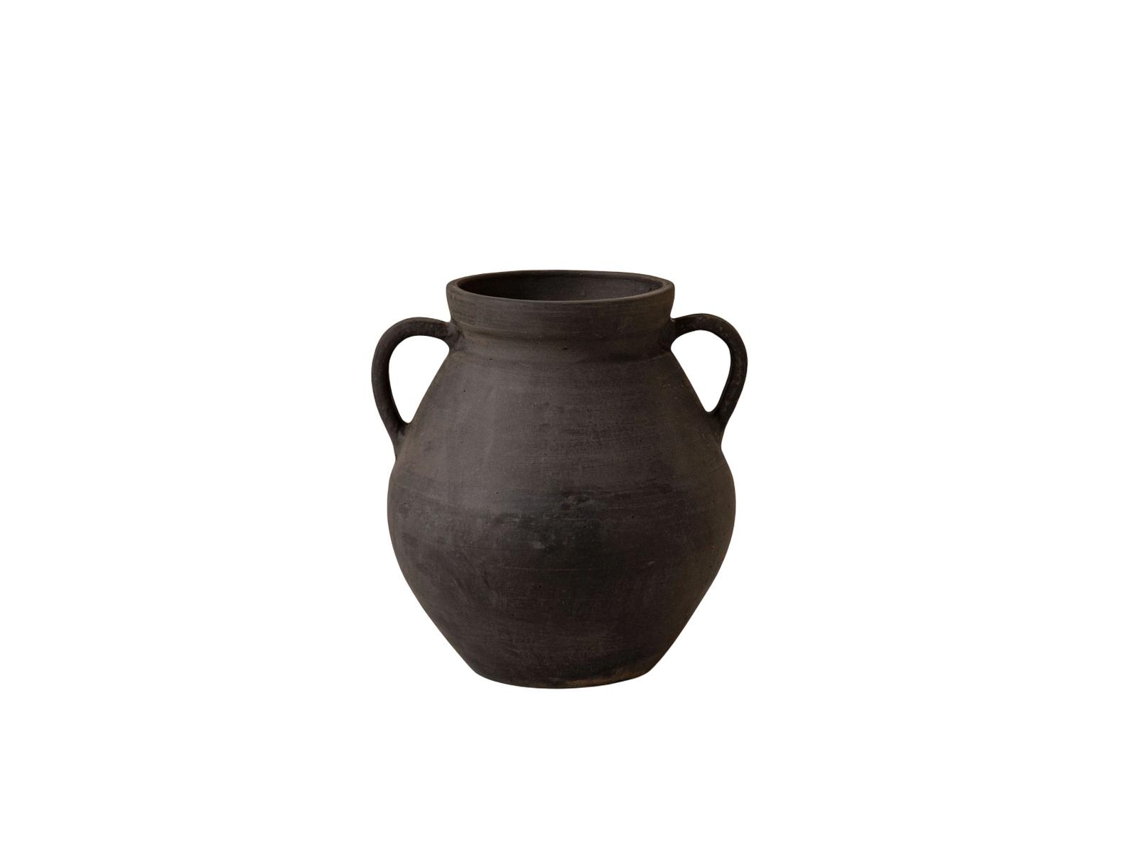 Nice Flower Pot Ceramic Black 1
