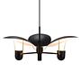 Pendant lamp Fabiola die-cast aluminum black 0