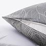 Mako Satin Bed Linen Jamiro Cotton Grey 155 x 220 cm 3