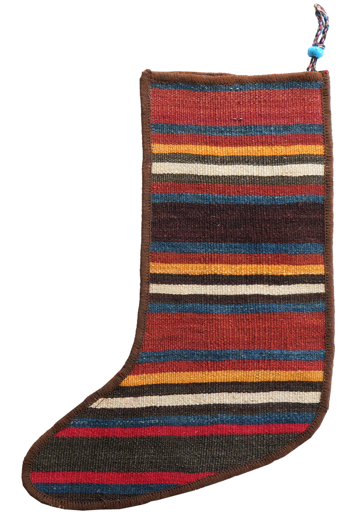 Calza di Natale Lana Multicolore 41x56cm 1