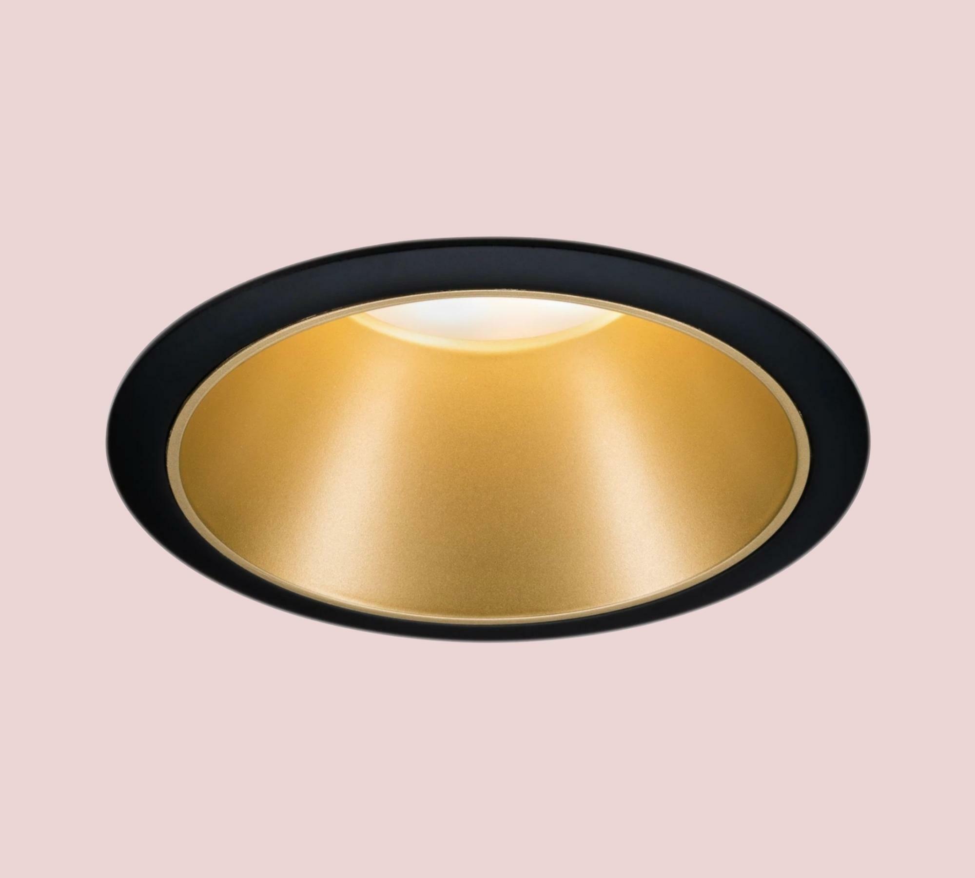 LED-Einbauleuchte Gold 3