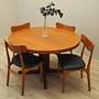 Esstisch Teakholz 1970er Jahre 120cm 2