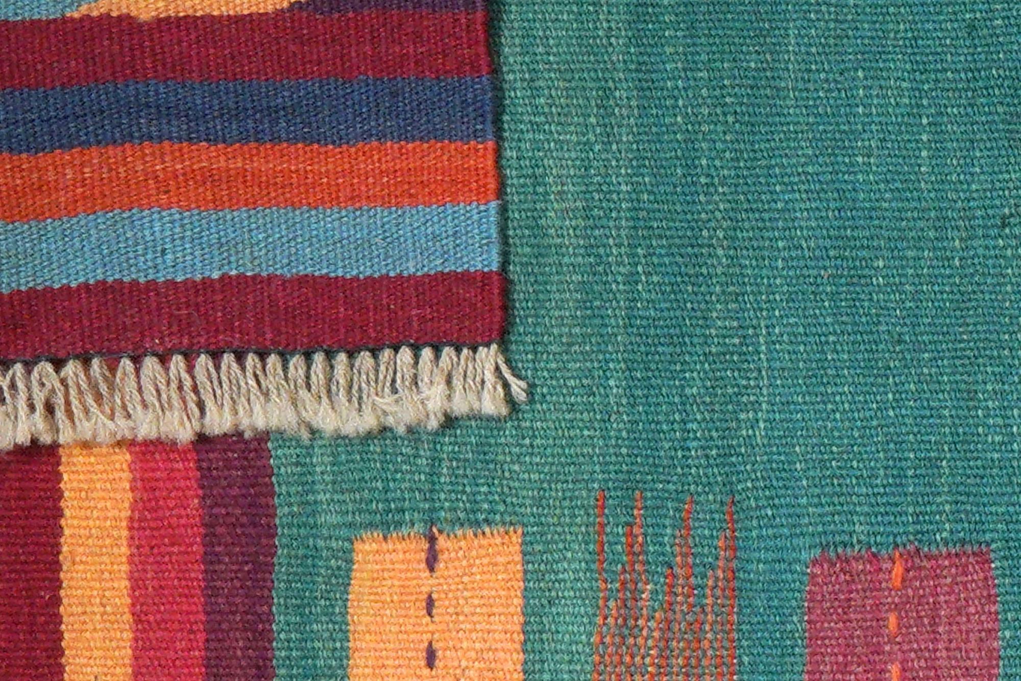 Kilim Gashgai Teppich Mehrfarbig 4