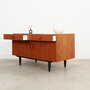 Vintage Schrank Teakholz Braun 1970er Jahre 4