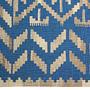 Kilim Gashgai Teppich Blau 1