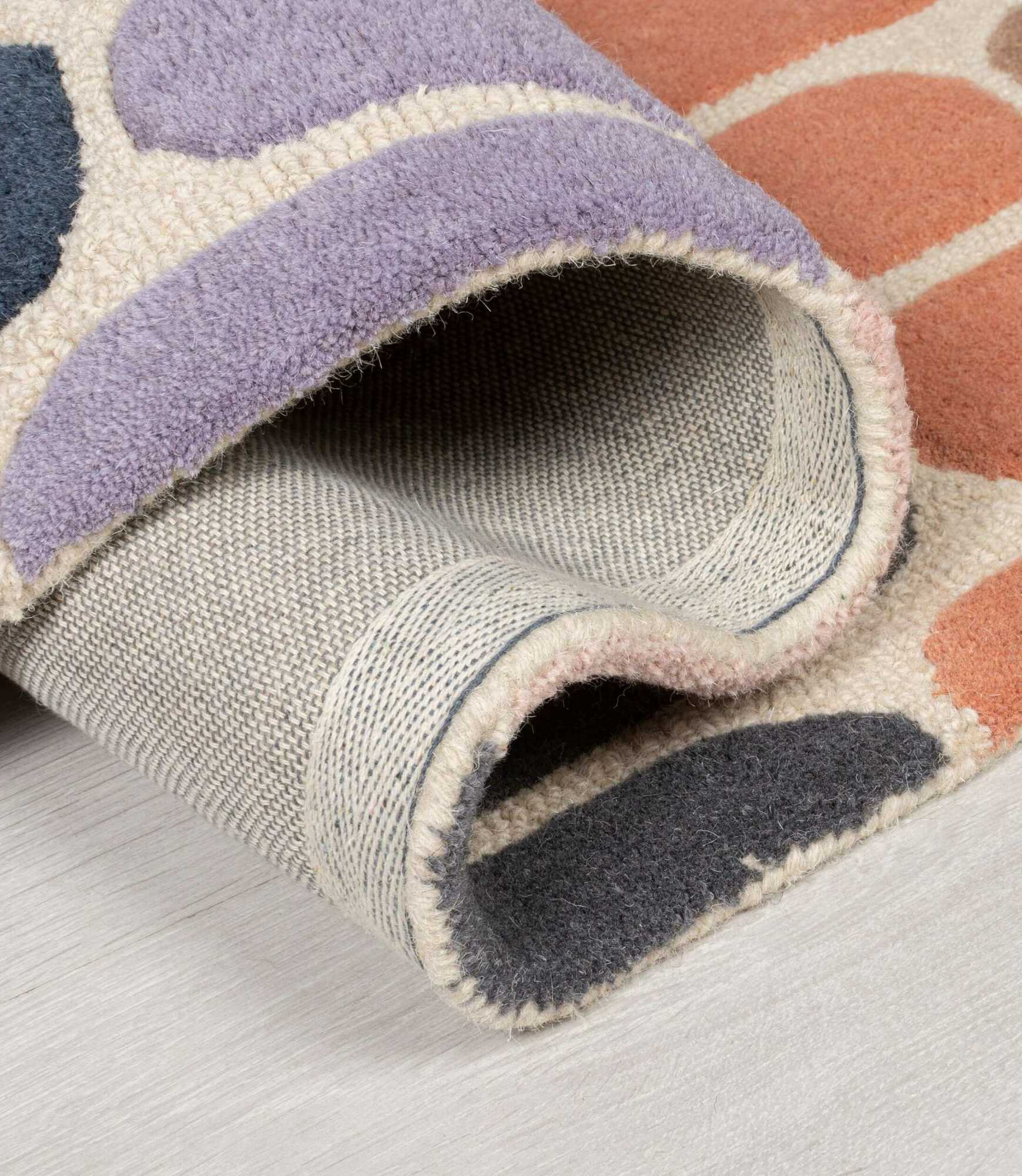 Wollteppich Fossil Mehrfarbig 160x230 2