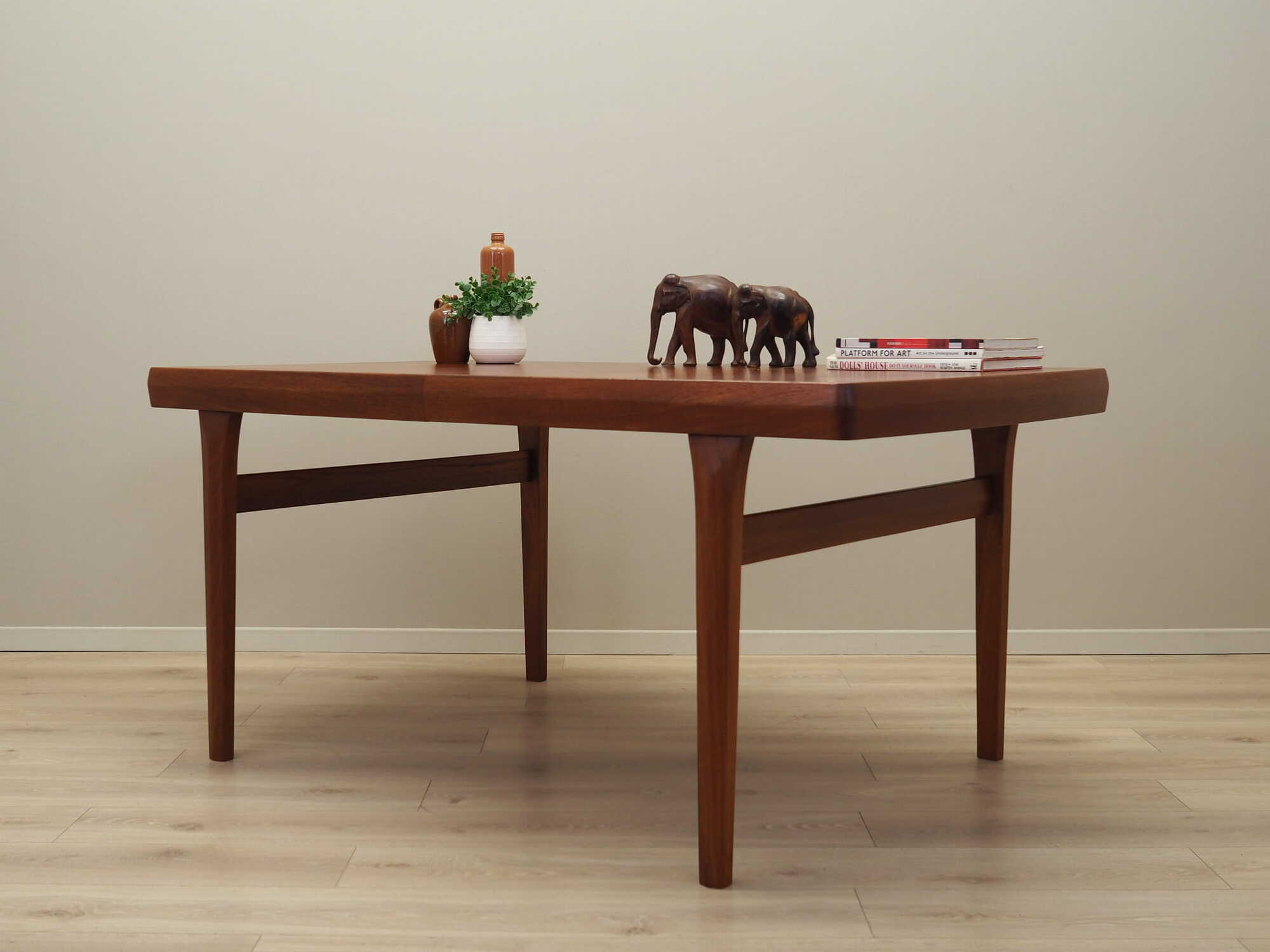Table Wood Brown 1970s 2