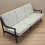 3-Sitzer Sofa Grau 1960er Jahre 8