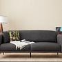 Venice Sofa 3-seater Anthracite 0