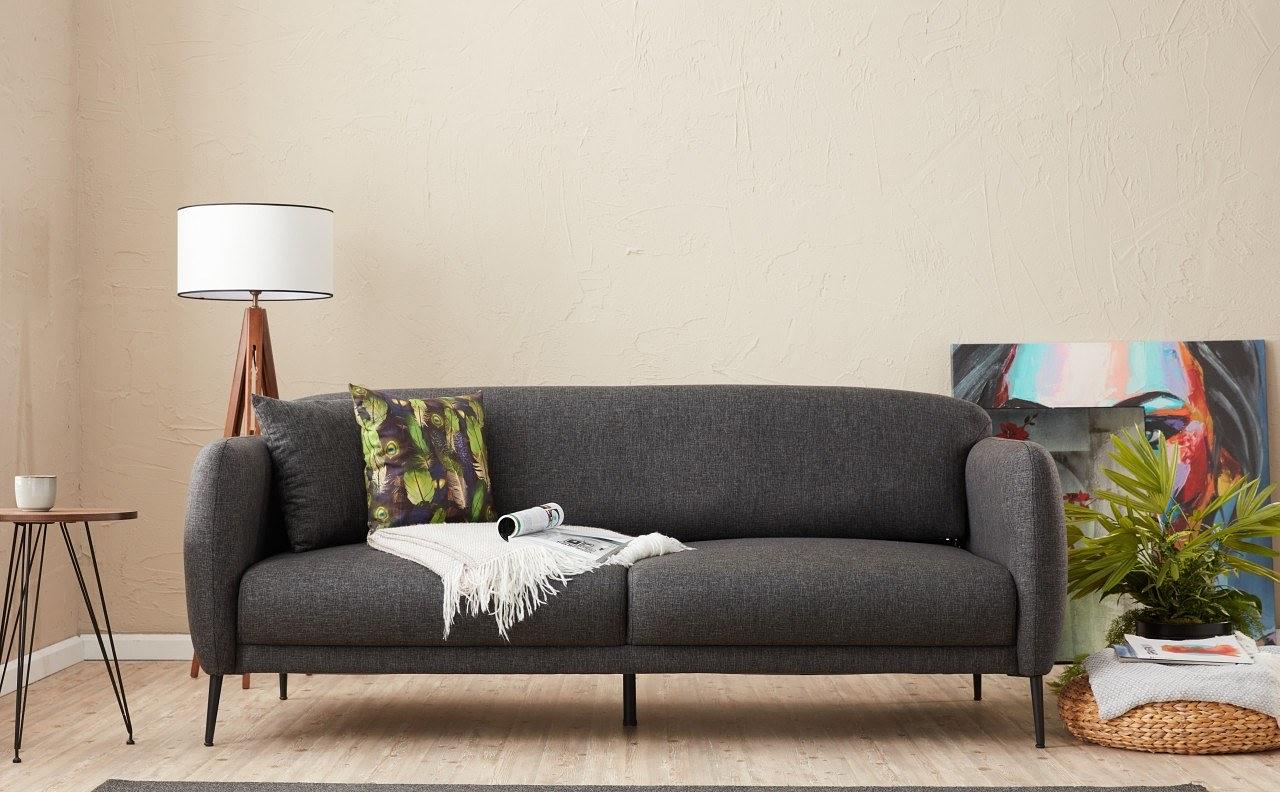 Venice Sofa 3-seater Anthracite 0