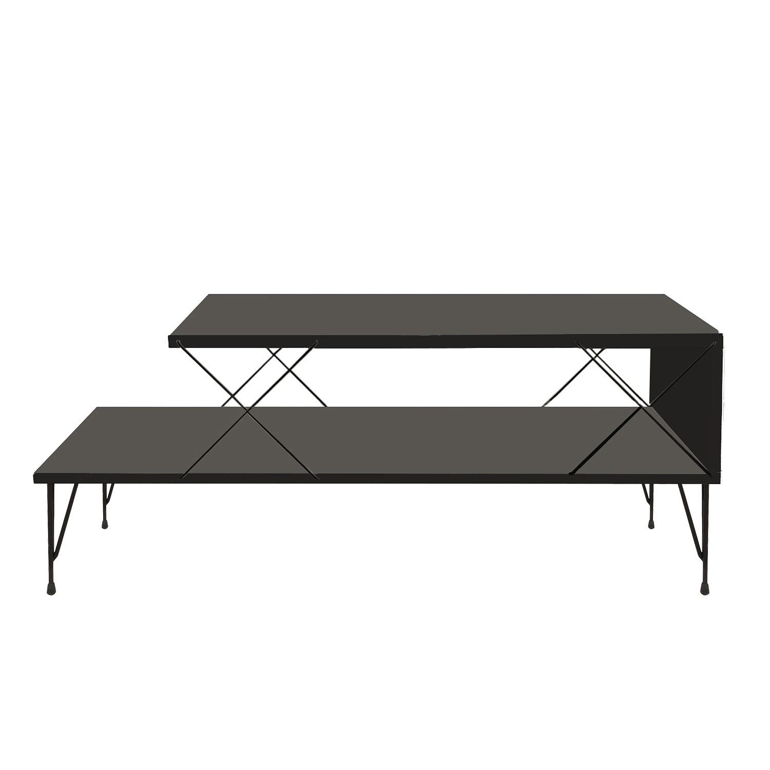 Loire coffee table wood veneer anthracite 6