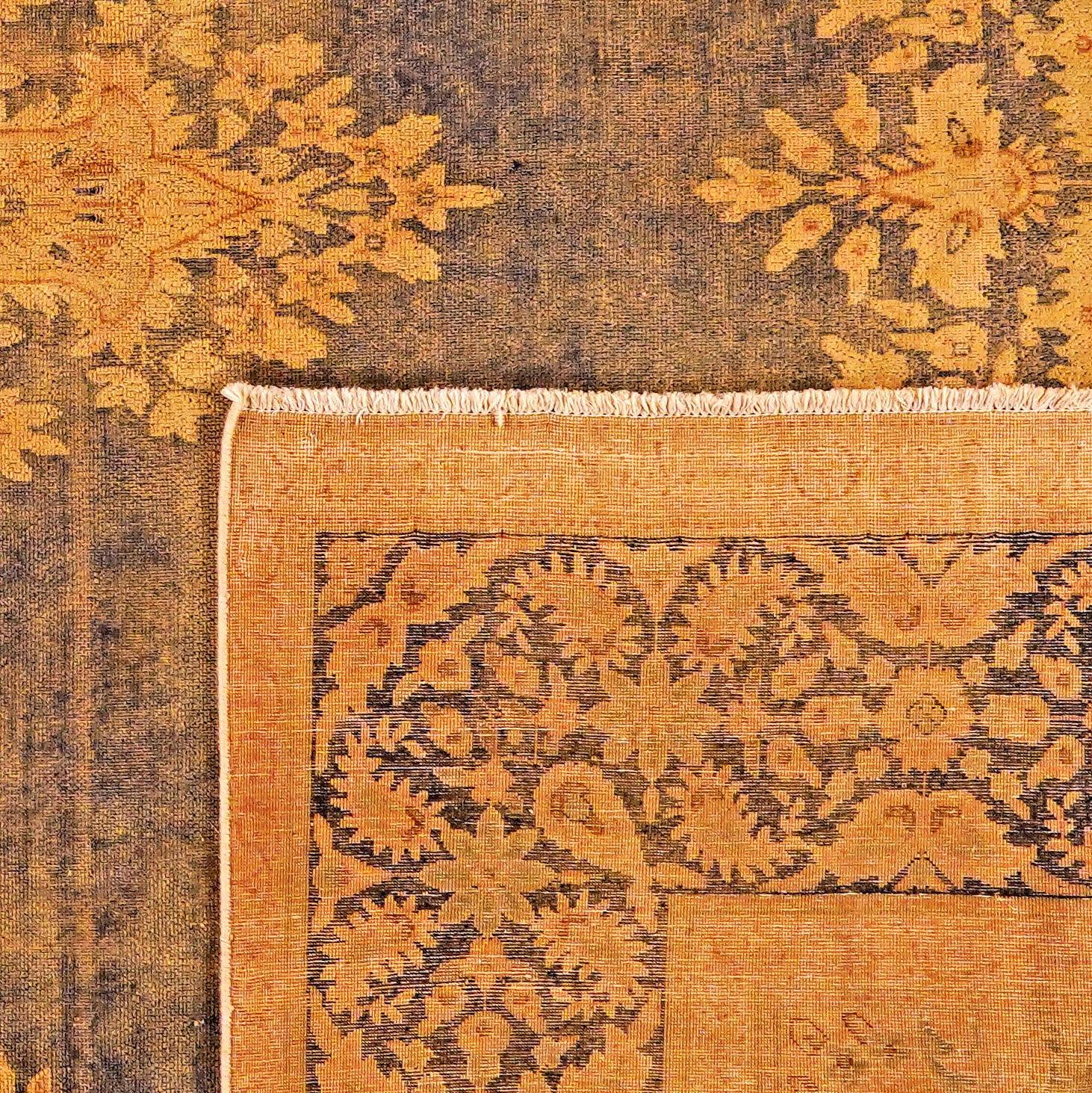 Vintage Rug  Wool Multicolored 4