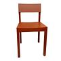 Silent Stuhl Big Game Eschenholz Braunrot 2