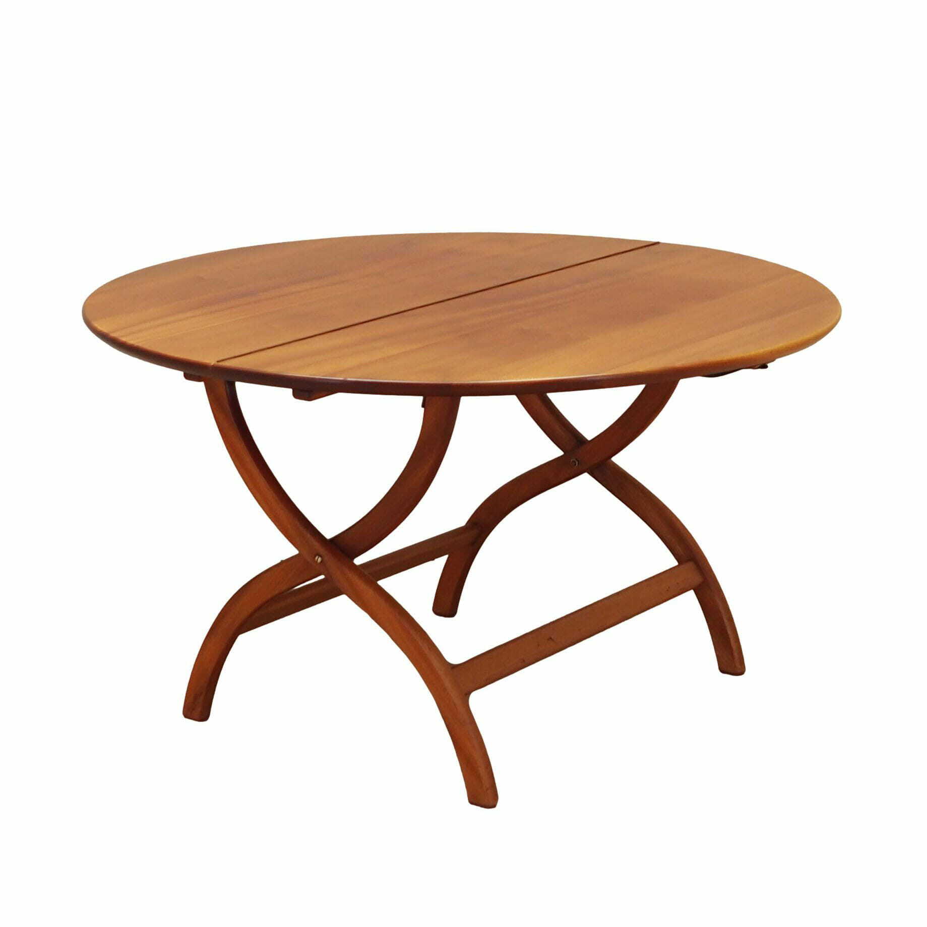 Vintage Coffee Table Mahogany Brown 1970s 0