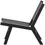 Puk Gartenstuhl Aluminium Schwarz 3