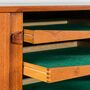 Sideboard Teakholz Rosengren Hansen 1950er Jahre 3