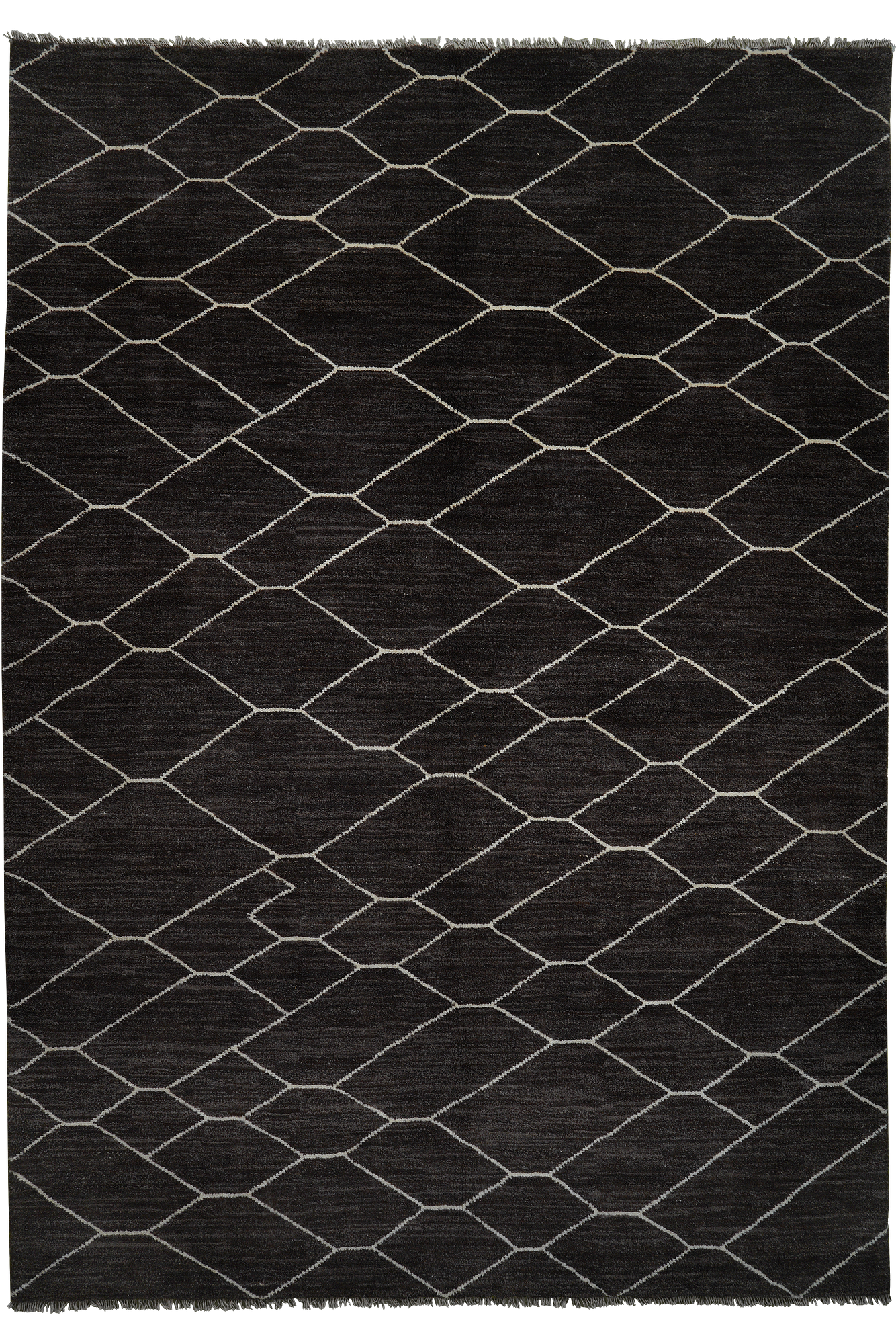 Gabbeh Basi Rug Wool Black 0