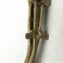 Vintage Nussknacker Krokodil Messing 4