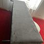 Chesterfield 3-Sitzer Sofa Samt Grau 4