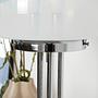 Stehlampe Metall Glas 1970er Jahre 7