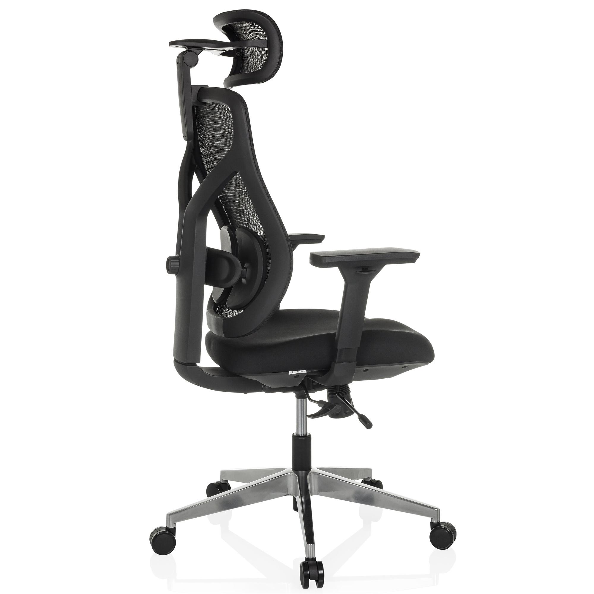 CASSILIS B Bürostuhl Netzstoff Schwarz 7