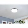 LED ceiling light 1-light Plastic Steel White 3