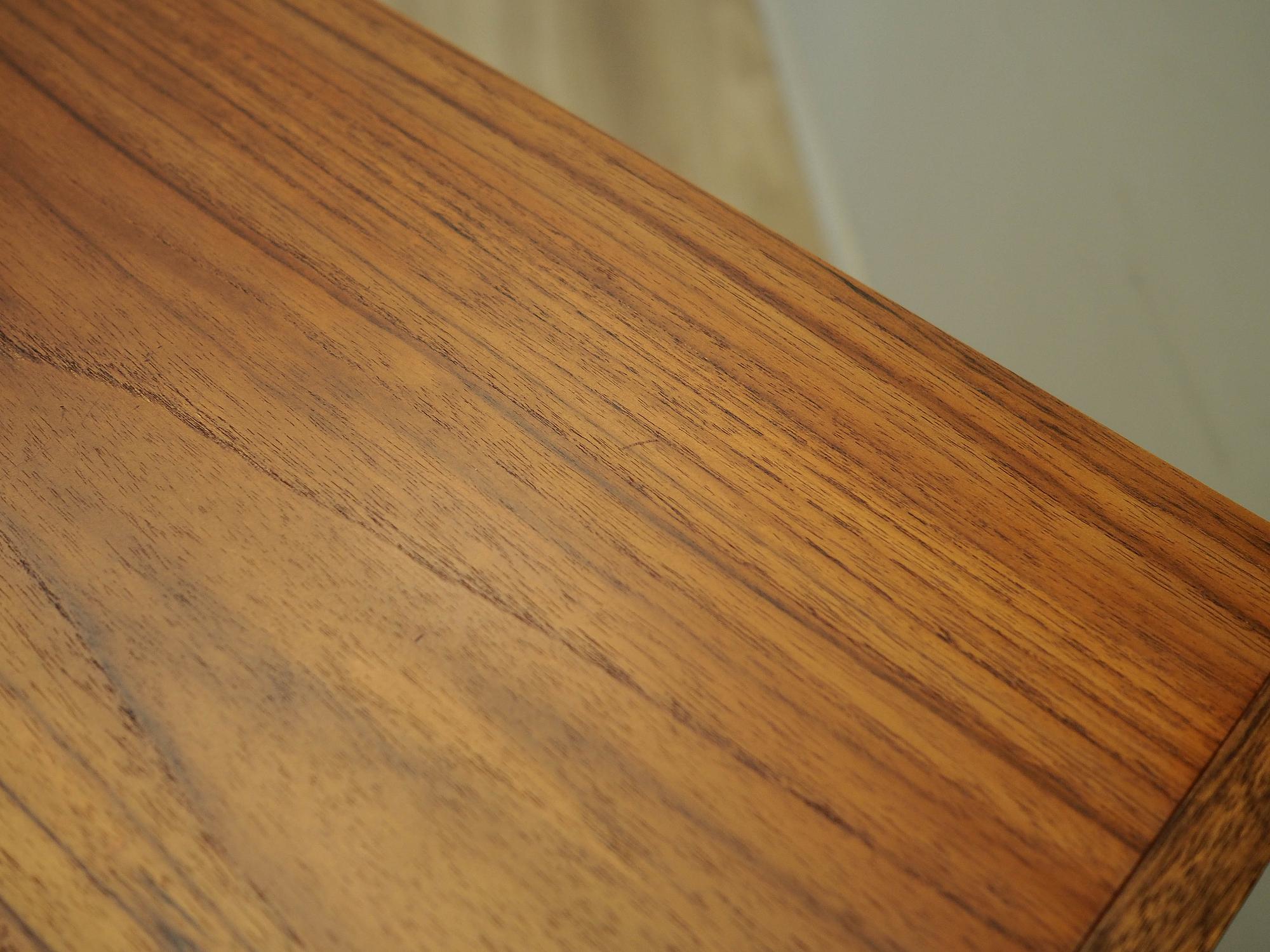 Bücherregal Teakholz Braun 1970er Jahre 6