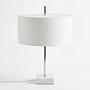 Table lamp Tivio 1-light linen marble 4