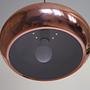 Vintage Pendant Lamp Metal Pink 1990s 11