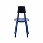Naïve Stuhl Holz Blau 3