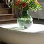 Qiezi Vase Glas Grün 1