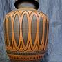 Vintage Vase Orange 1