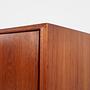 Highboard Teakholz Braun 1960er Jahre 14