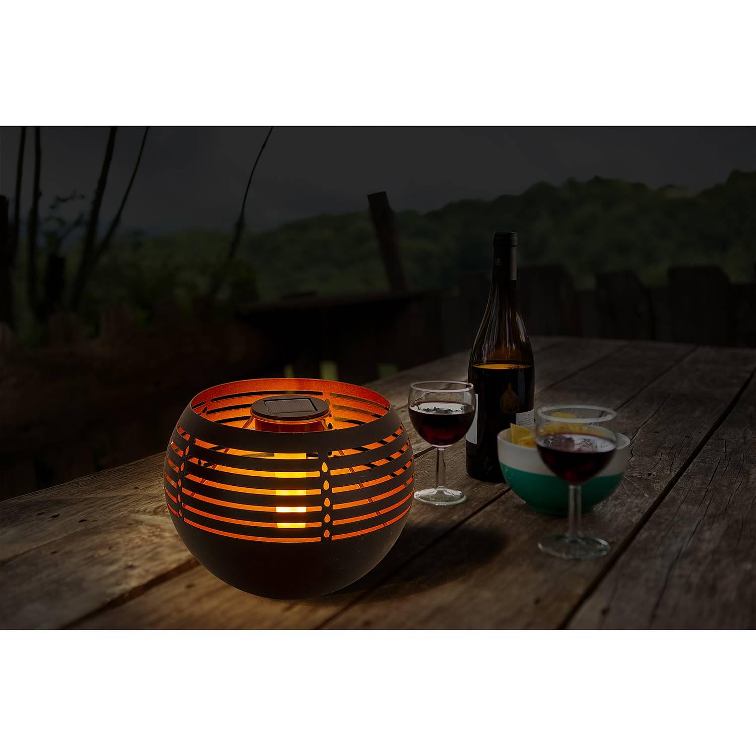 LED-Dekoleuchte Vidauban Schwarz 3