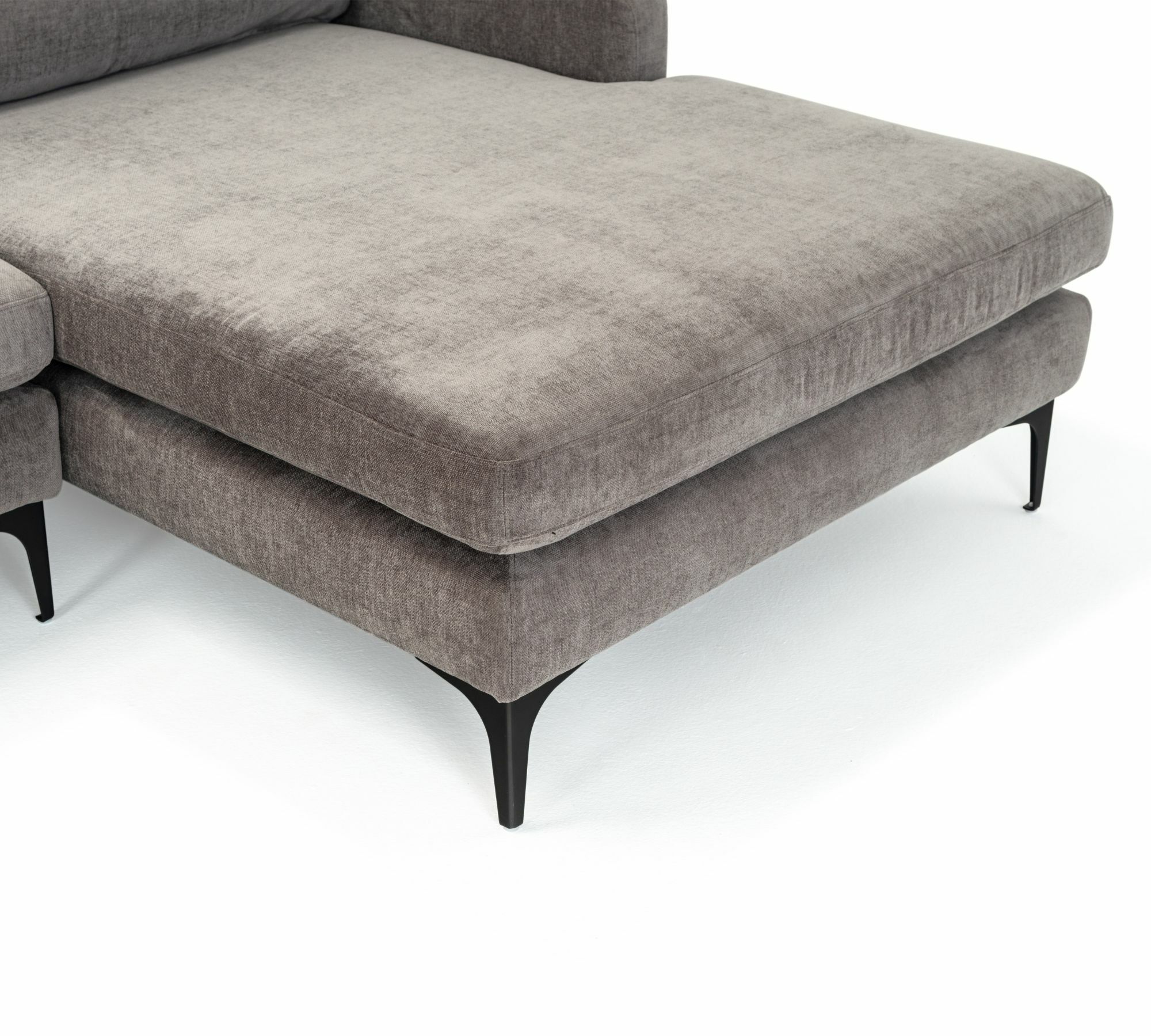 Astha Sofa Récamiere Rechts Danny Steel Grey 2
