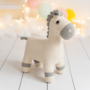 Mare Mini Plush Toy Cotton White 0