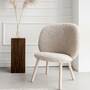 Naïve Armchair Ash wood Sheepskin Natural 0