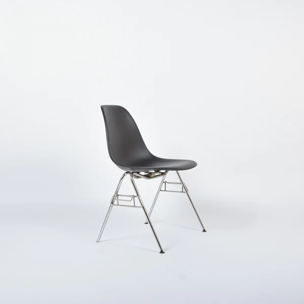 Eames DSS Plastic Side Chair Schwarz 0