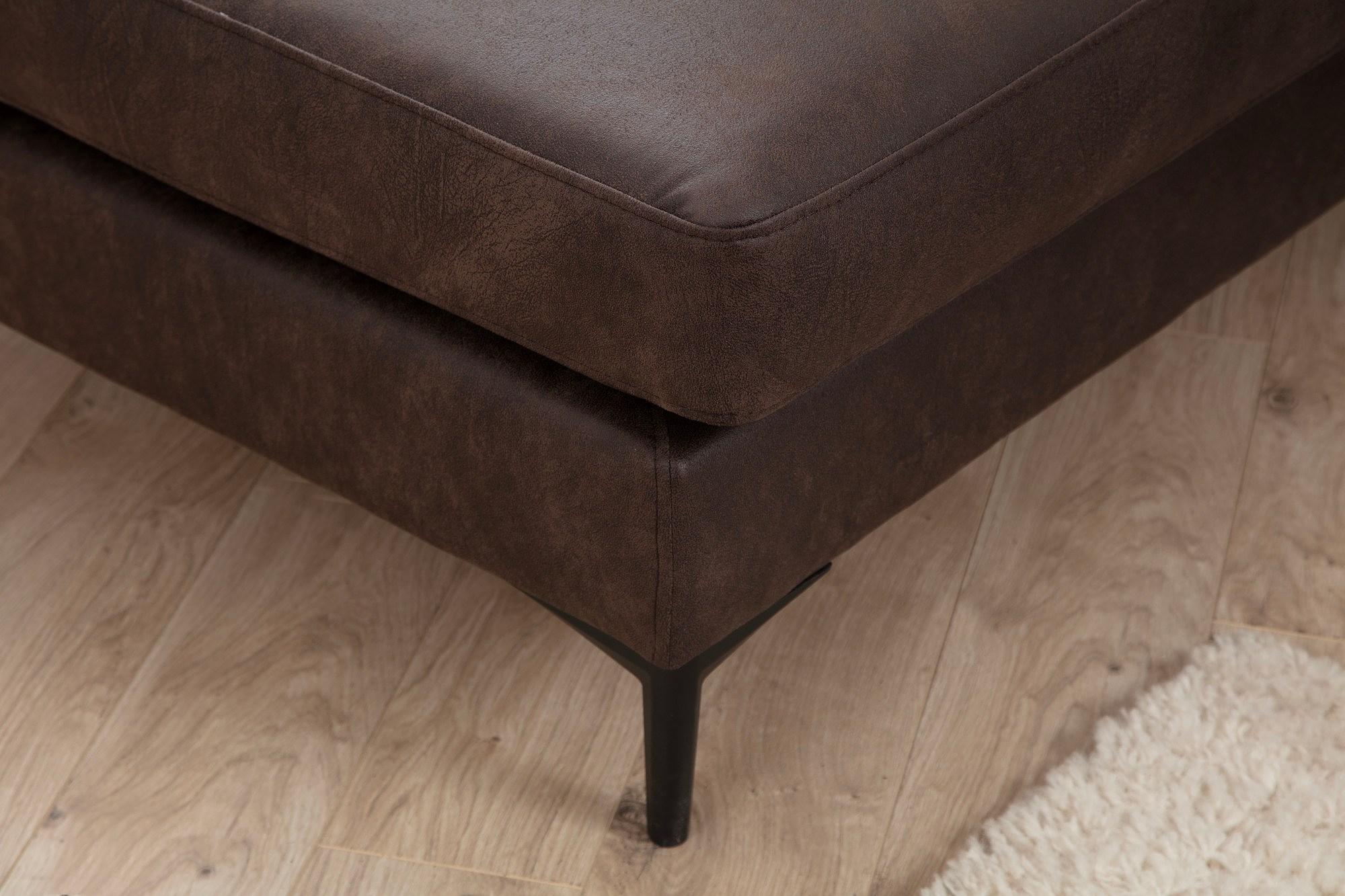 Porto Ecksofa Braun 3